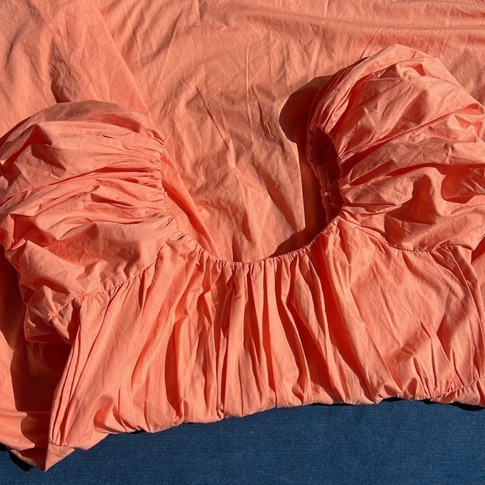 Abercrombie & Fitch Peach Mini Dress - Picture 4 of 8
